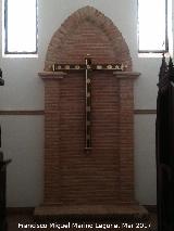 Iglesia de Santiago Apóstol. Cruz franciscana